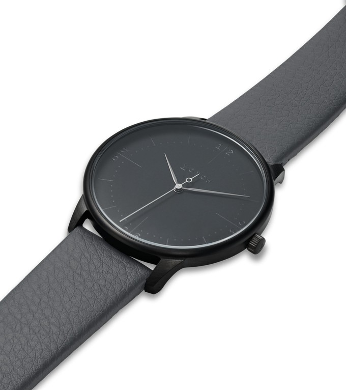 Black & Slate Grey with Black Watch | Aalto from Votch