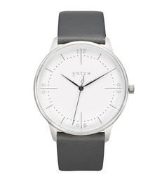 Silver & Slate Grey Watch | Aalto via Votch