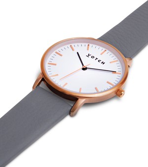 Rose Gold & Slate Grey Watch | Moment from Votch