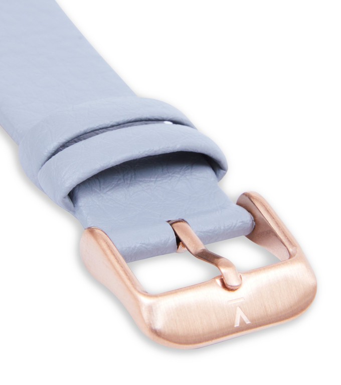 Rose Gold & Dove Grey Watch | Solar Classic from Votch