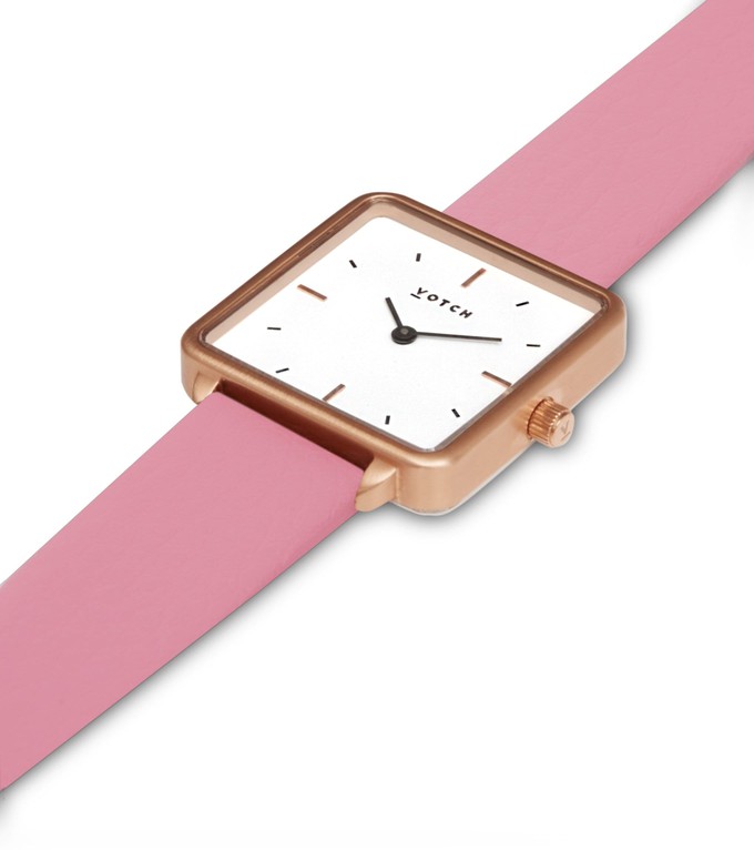 Rose Gold & Flamingo Pink Watch | Kindred from Votch