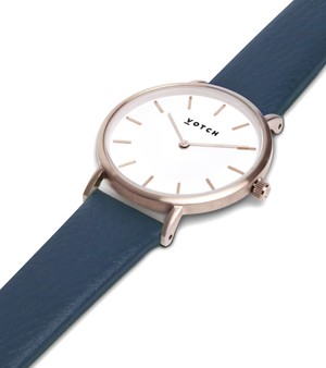 Silver & Navy Watch | Petite from Votch