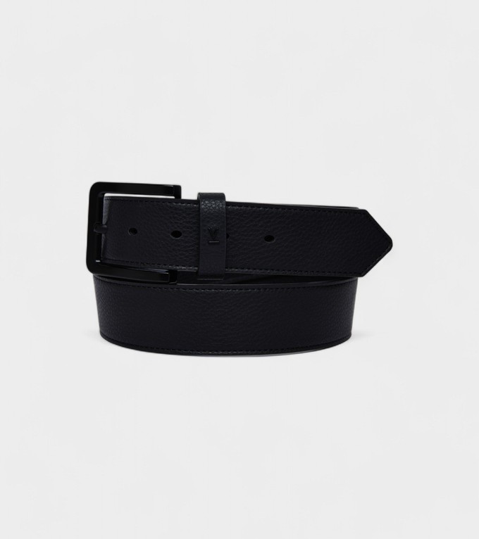 Marley Vegan Bio-Based Bamboo Classic belt in black from Votch