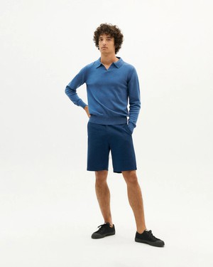 Shorts Alex Night Blue Hemp from WANDERWOOD