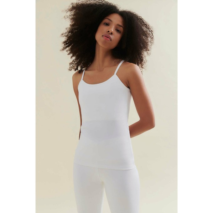 Fresher Tank - Diamond White from Wellicious