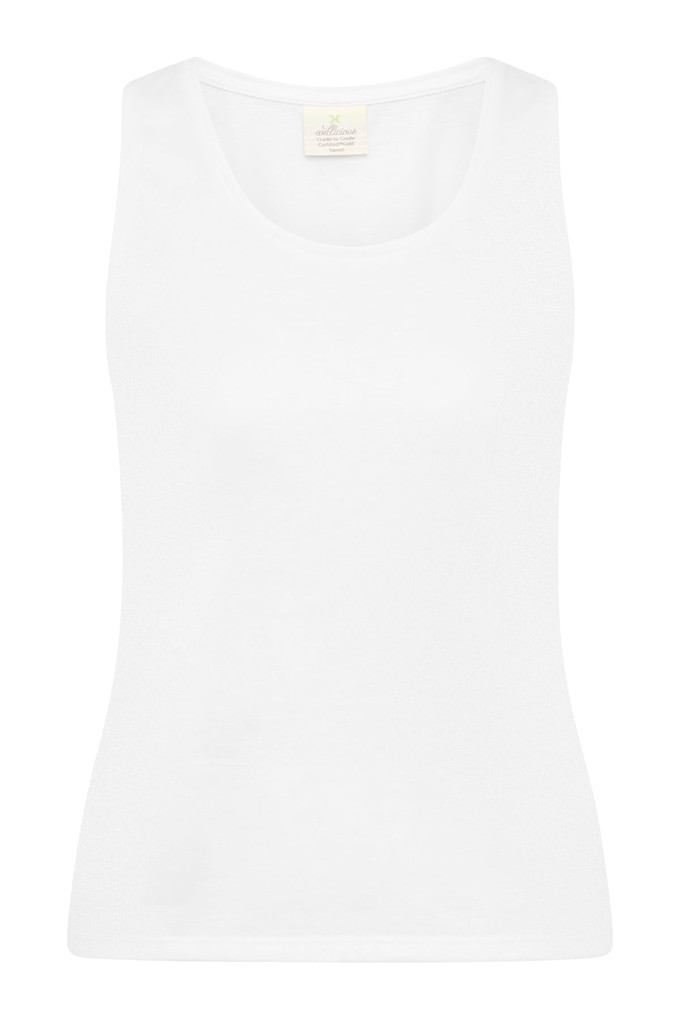 Tank Top - Diamond White from Wellicious