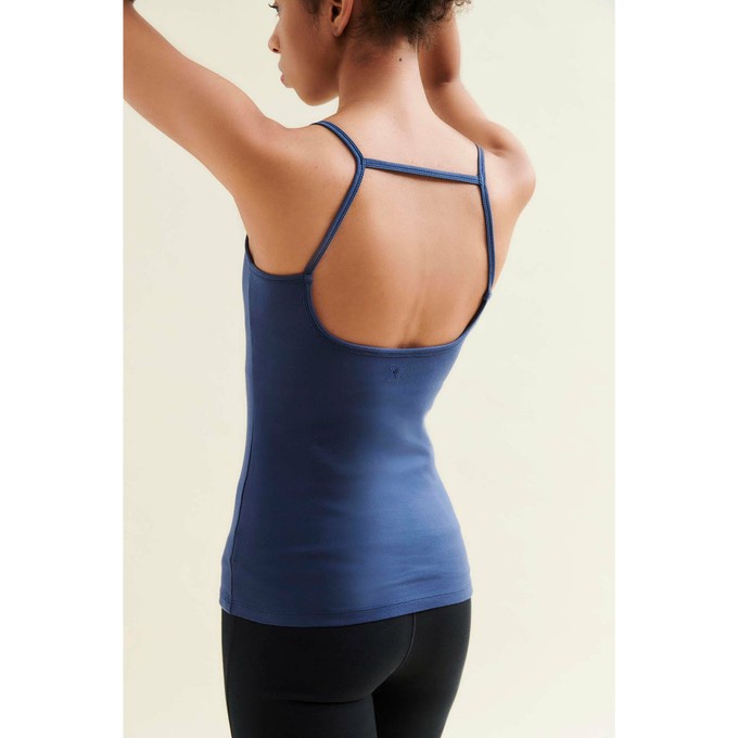 Fresher Tank - Deep Night Blue from Wellicious