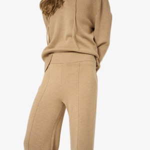 Wollen Broek Constanti | Ekyog | Beige from WhatTheF