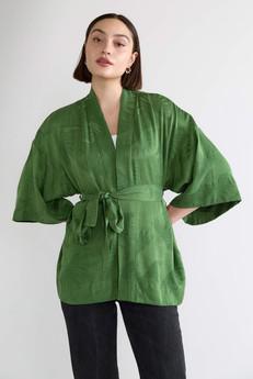 matcha Luxuriöser Alltags-Kimono via Yahmo