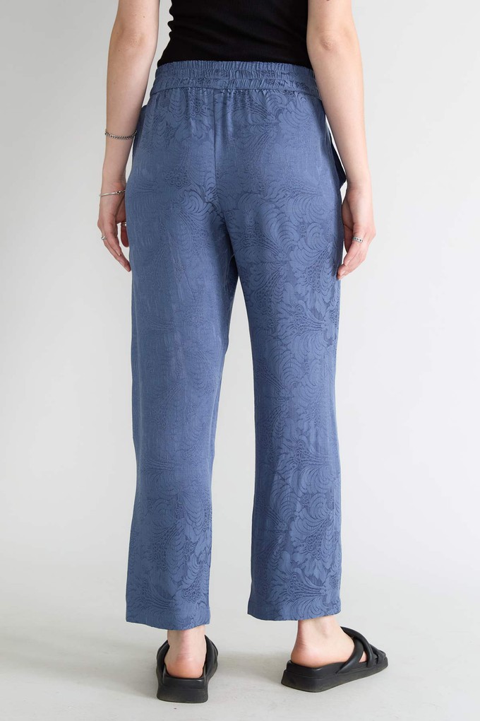 zen indigo Hose aus Cupro from Yahmo