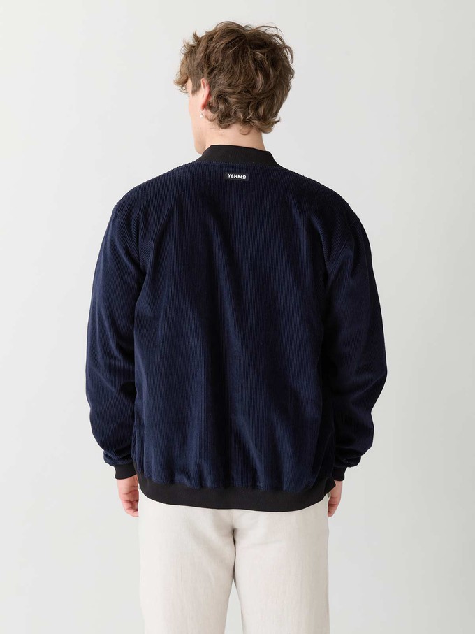 papyrus/navy Cord Wendejacke from Yahmo