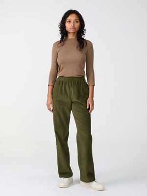 olivegrüne Marta Hose from Yahmo