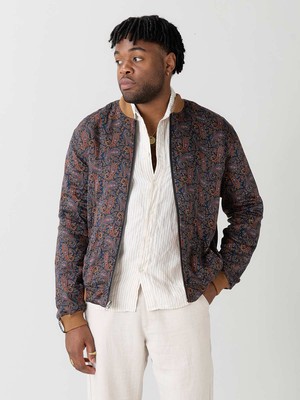 paisley/caramel Cord Wendejacke from Yahmo