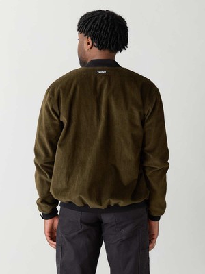 bloom/olive Cord Wendejacke from Yahmo