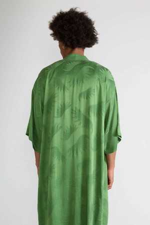 matcha Besser-als-Seide Kimono from Yahmo