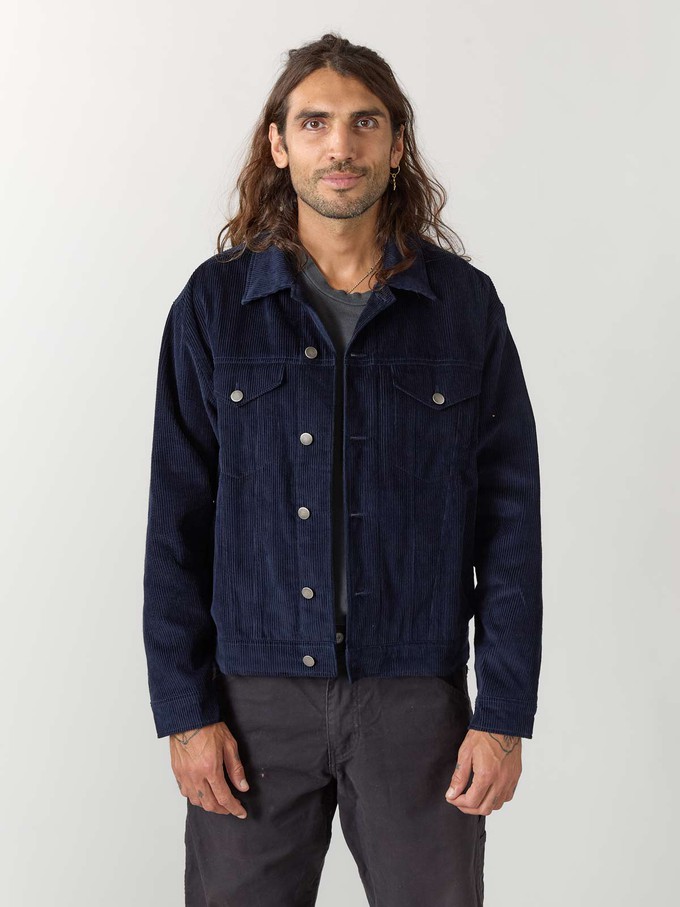 navy Cordjacke from Yahmo