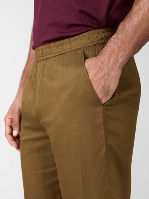 braune Hose aus TENCEL Lyocell from Yahmo