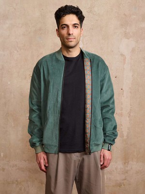 atlas/teal Cord Wendejacke from Yahmo