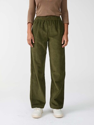 olivegrüne Marta Hose from Yahmo