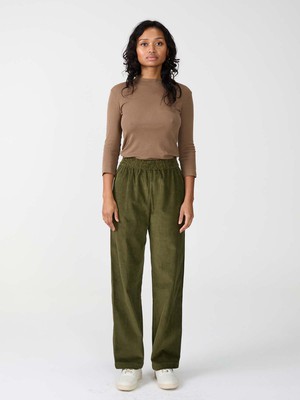 olivegrüne Marta Hose from Yahmo