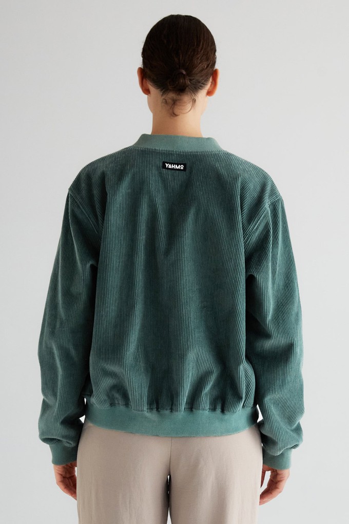 atlas/teal Cord Wendejacke from Yahmo