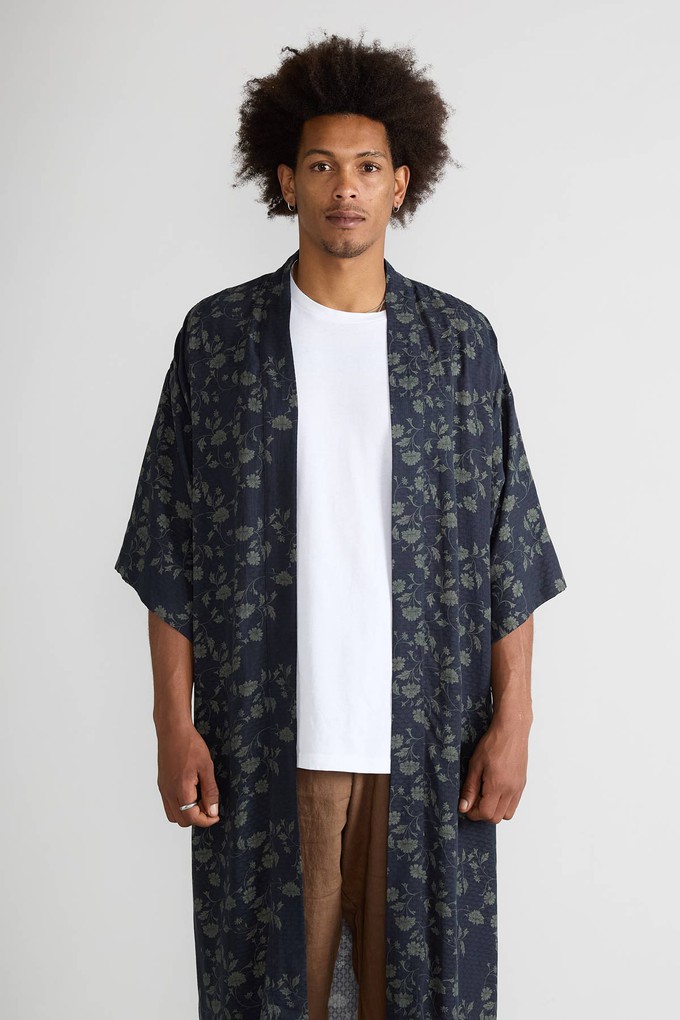 midnight Besser-als-Seide Kimono from Yahmo