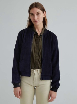 papyrus/navy Cord Wendejacke from Yahmo