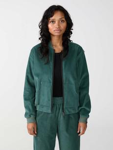 atlas/teal Cord Wendejacke via Yahmo