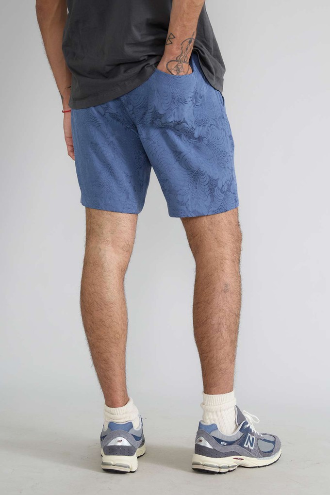 zen indigo Leichte Reiseshorts from Yahmo