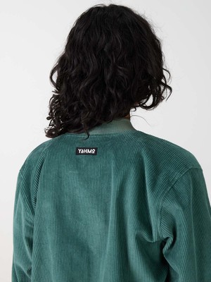 atlas/teal Cord Wendejacke from Yahmo