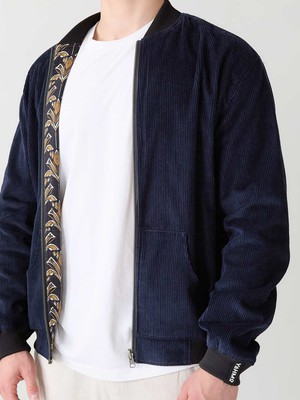 papyrus/navy Cord Wendejacke from Yahmo