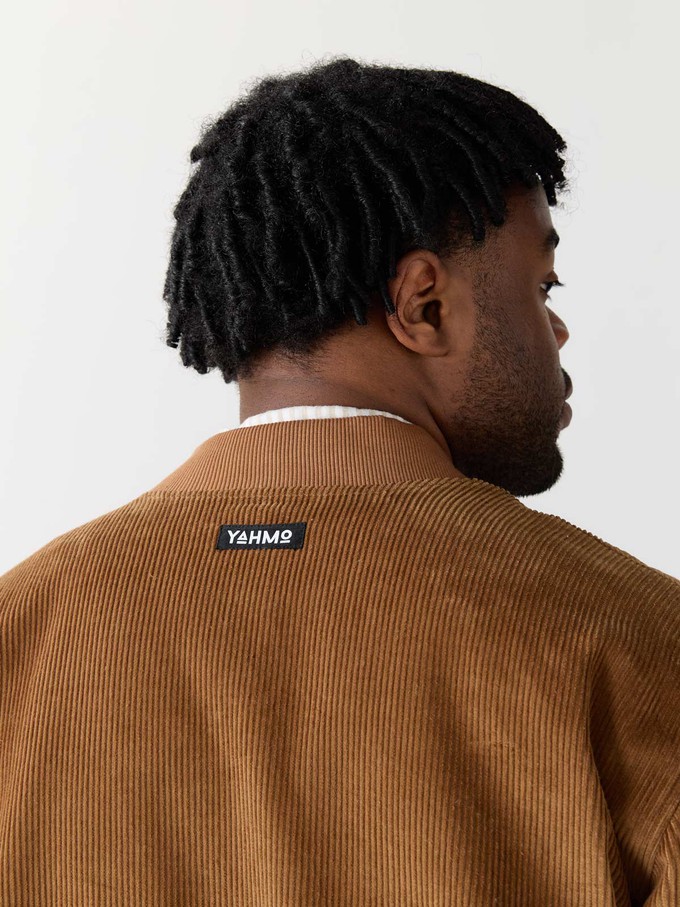 paisley/caramel Cord Wendejacke from Yahmo