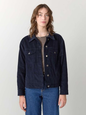 navy Cordjacke from Yahmo