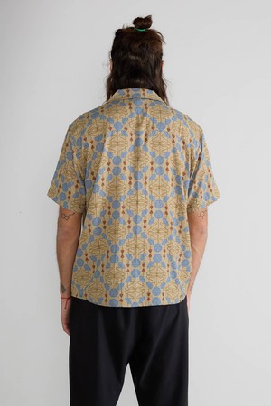 memory Bowling Shirt aus Cupro from Yahmo