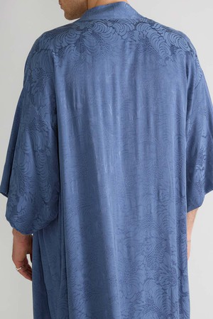 zen indigo Besser-als-Seide Kimono from Yahmo