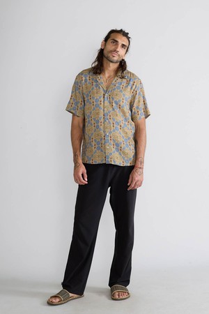 memory Bowling Shirt aus Cupro from Yahmo