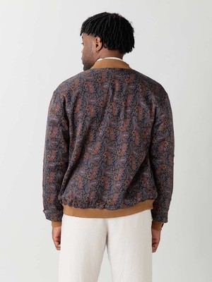 paisley/caramel Cord Wendejacke from Yahmo