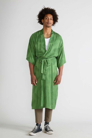 matcha Besser-als-Seide Kimono from Yahmo