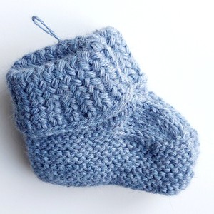 Baby Socks | 100% Baby Alpaca Wool | 3-6 Months | Baby Sky from Yanantin Alpaca