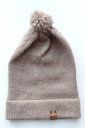 Baby Hat | 100% Baby Alpaca Wool | 3-6 Months | Baby Bear from Yanantin Alpaca