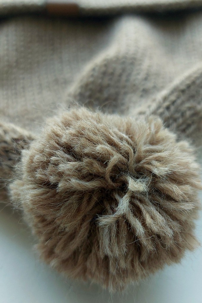 Baby Hat | 100% Baby Alpaca Wool | 3-6 Months | Baby Bear from Yanantin Alpaca