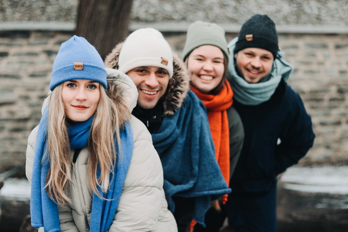 Knitted Hat | Stormy Night Grey | 100% Alpaca Wool from Yanantin Alpaca