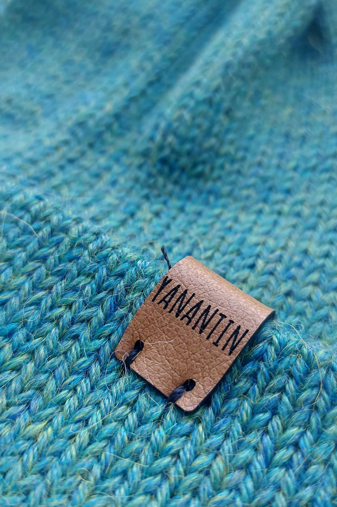 Baby Hat | 100% Baby Alpaca Wool | 3-6 Months | Baby Peacock from Yanantin Alpaca