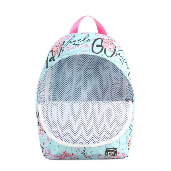 YLX Hemlock Backpack - Kids | Bleached Aqua Girls Street Art from YLX Gear