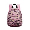 YLX Hemlock Backpack (S) | Kids | Light Pink Glowing Street Art from YLX Gear