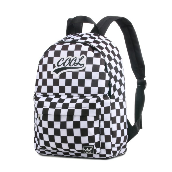 YLX Hemlock Backpack - Kids | Black &amp;amp;amp;amp;amp; White Damier from YLX Gear