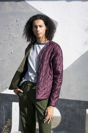 REVERSIBLE BOMBER JACKET unisex from ZWAAN