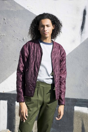 REVERSIBLE BOMBER JACKET unisex from ZWAAN